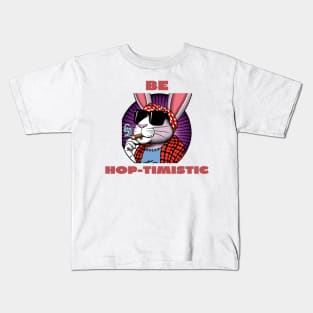 Be hop-timistic Kids T-Shirt